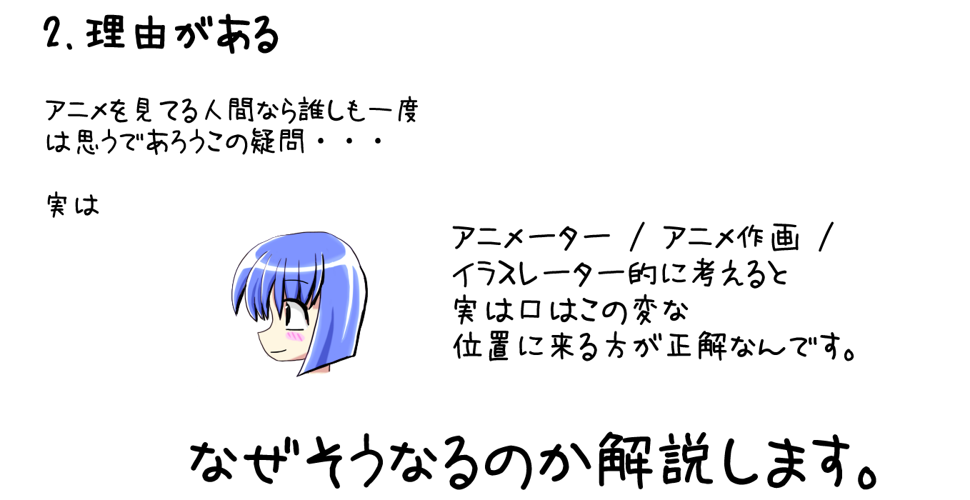 萌え絵の科学 変な横口編 2