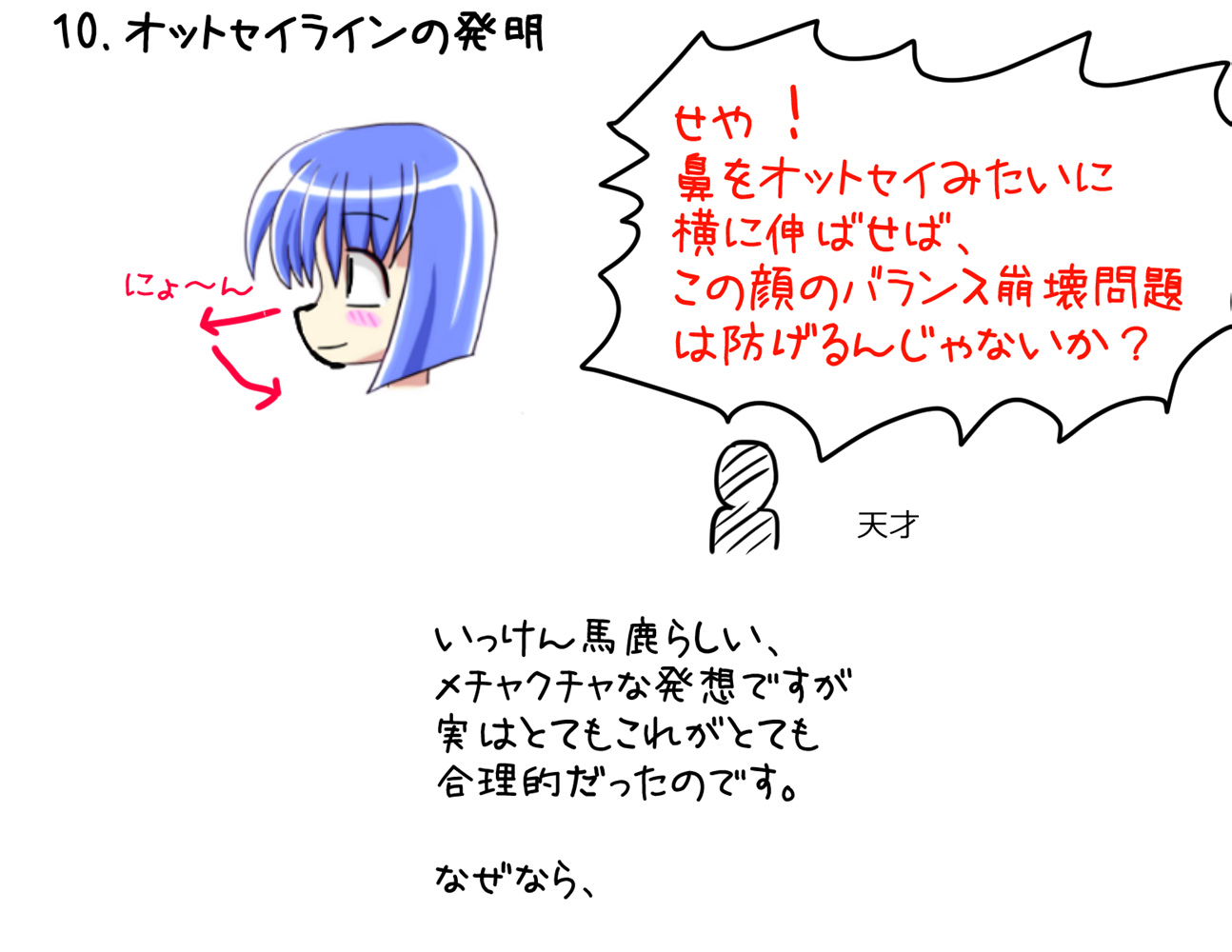 萌え絵の科学 変な横口編 10