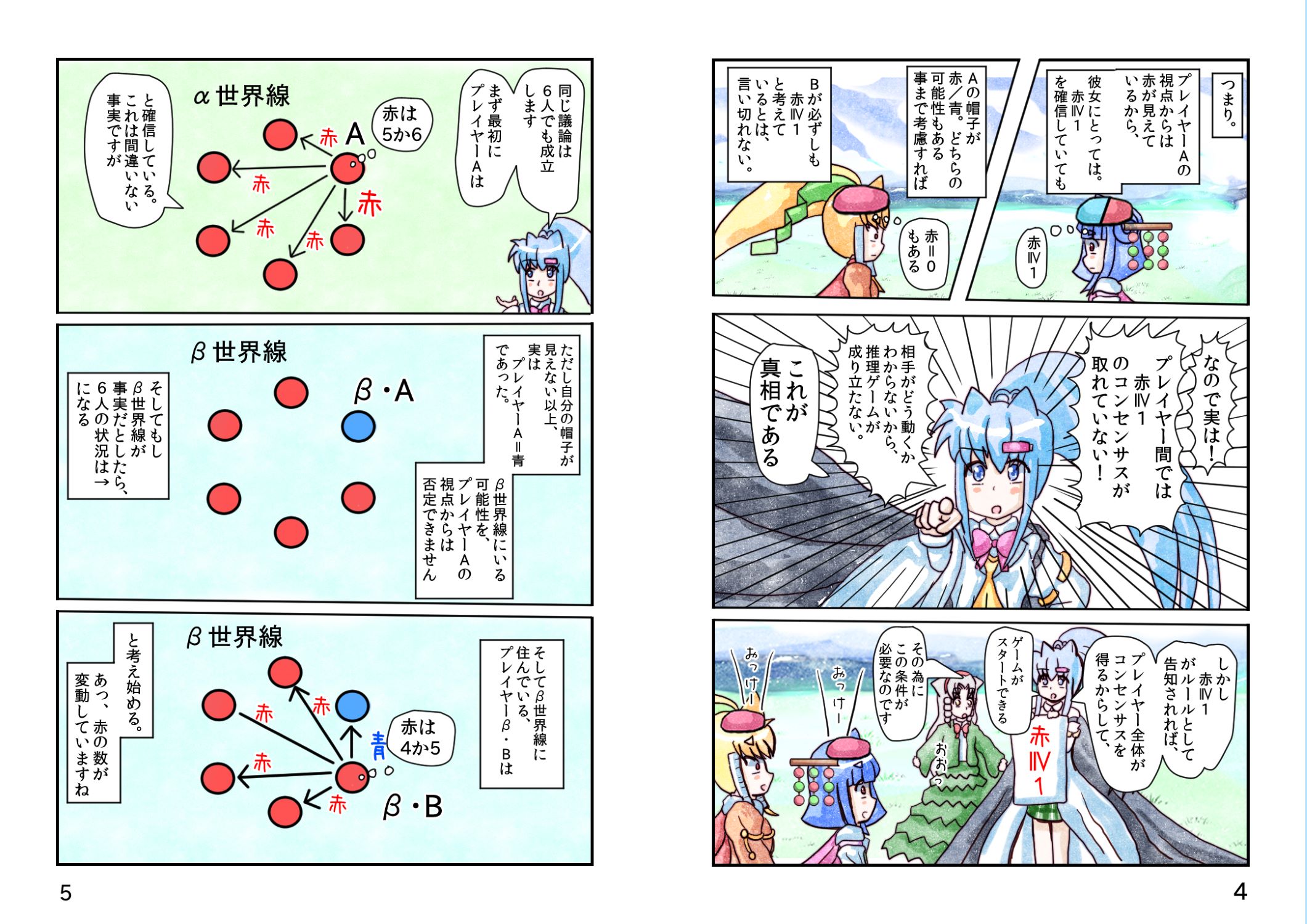 帽子当てゲーム 解答編B 5