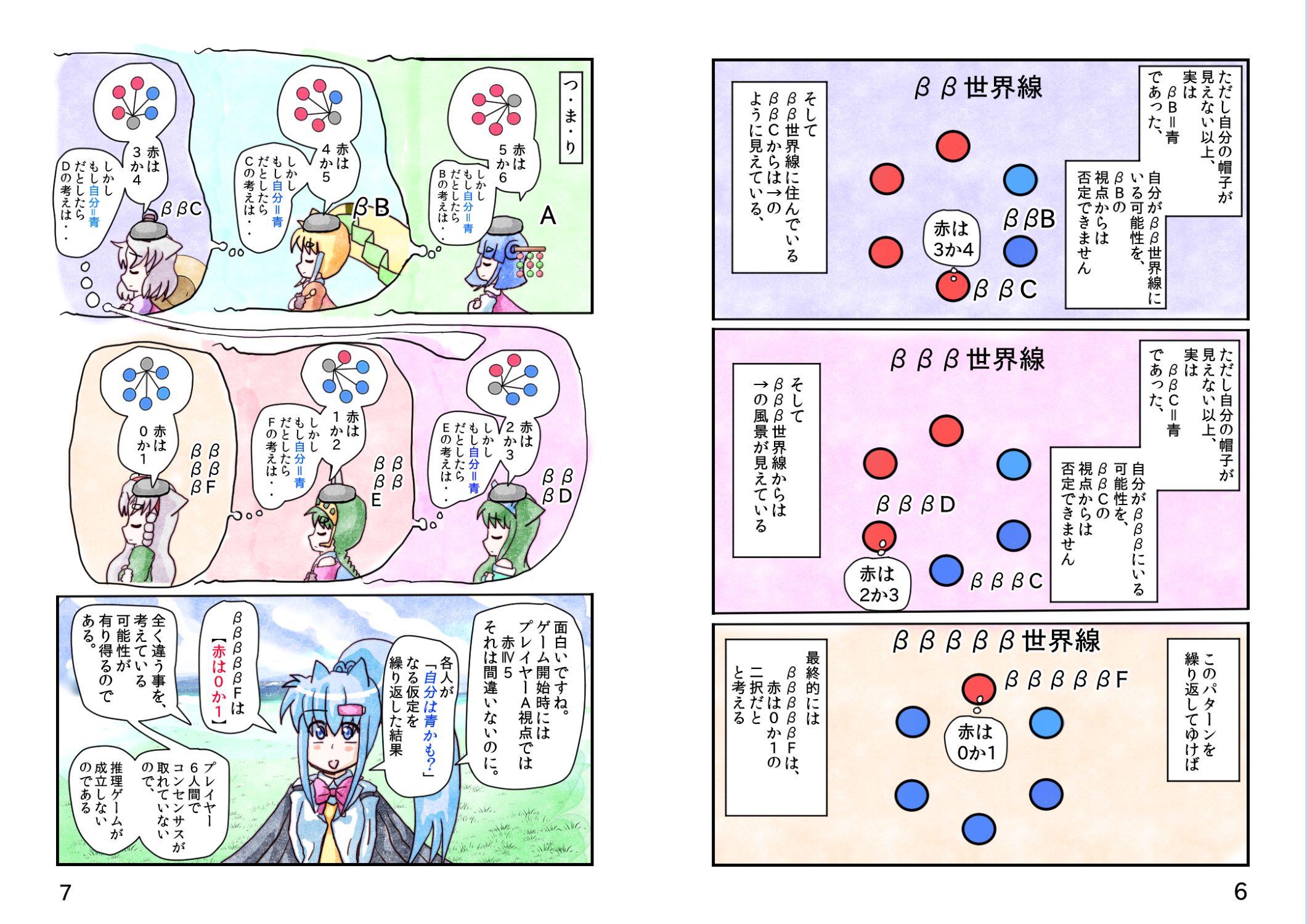 帽子当てゲーム 解答編B 7