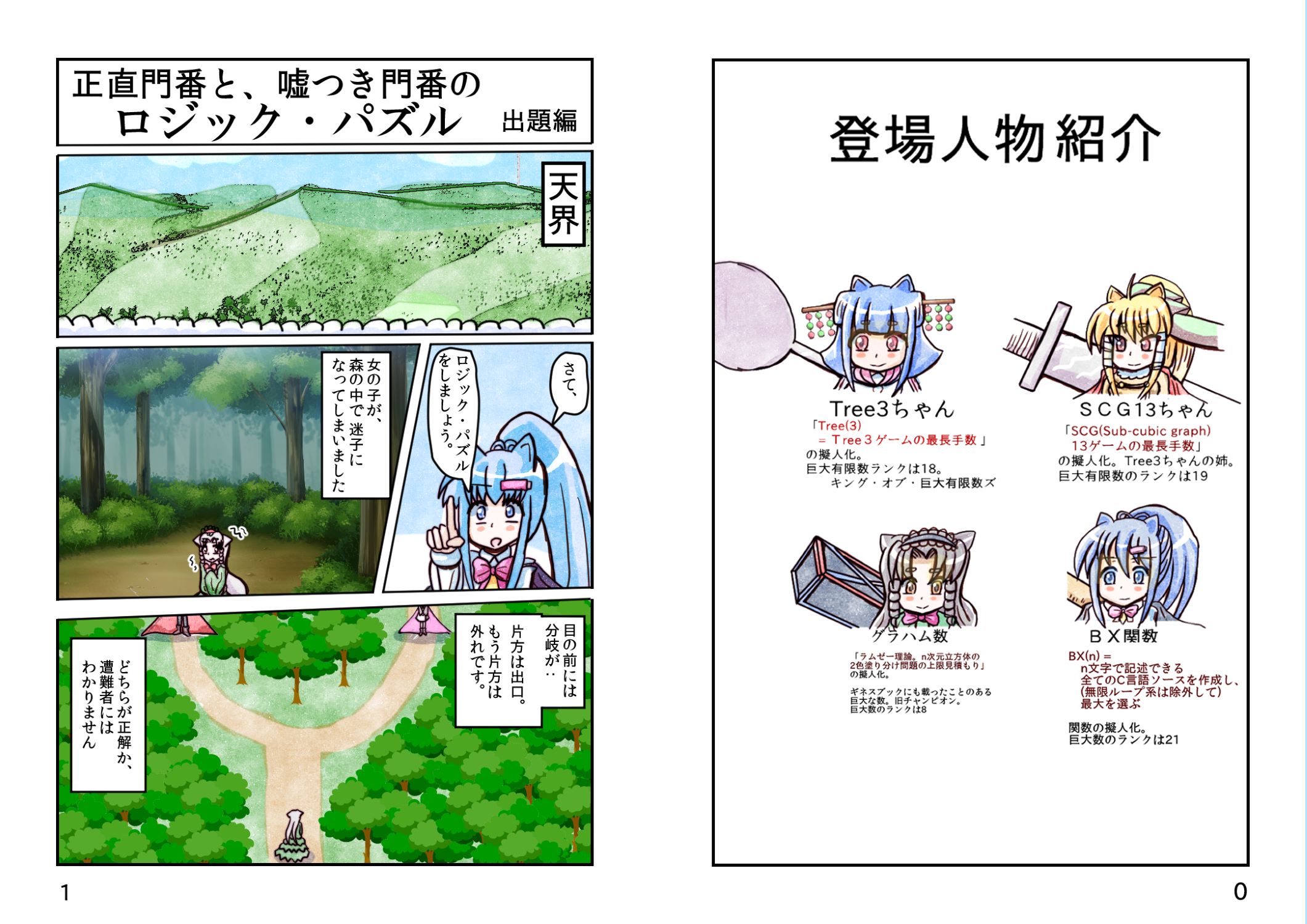 嘘つき門番パズル A1