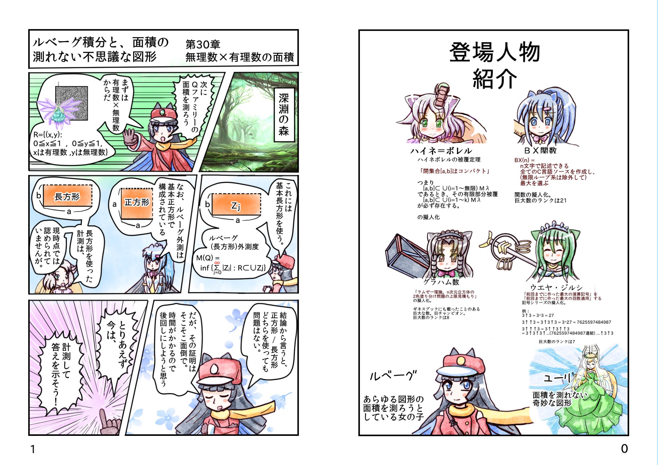 ルベーグ積分と 30 01