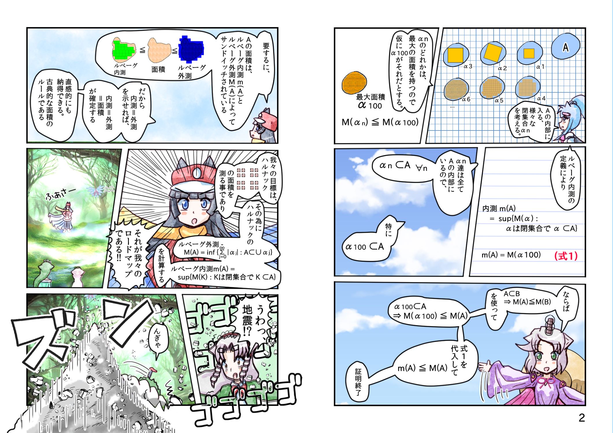 ルベーグ積分と 34 03