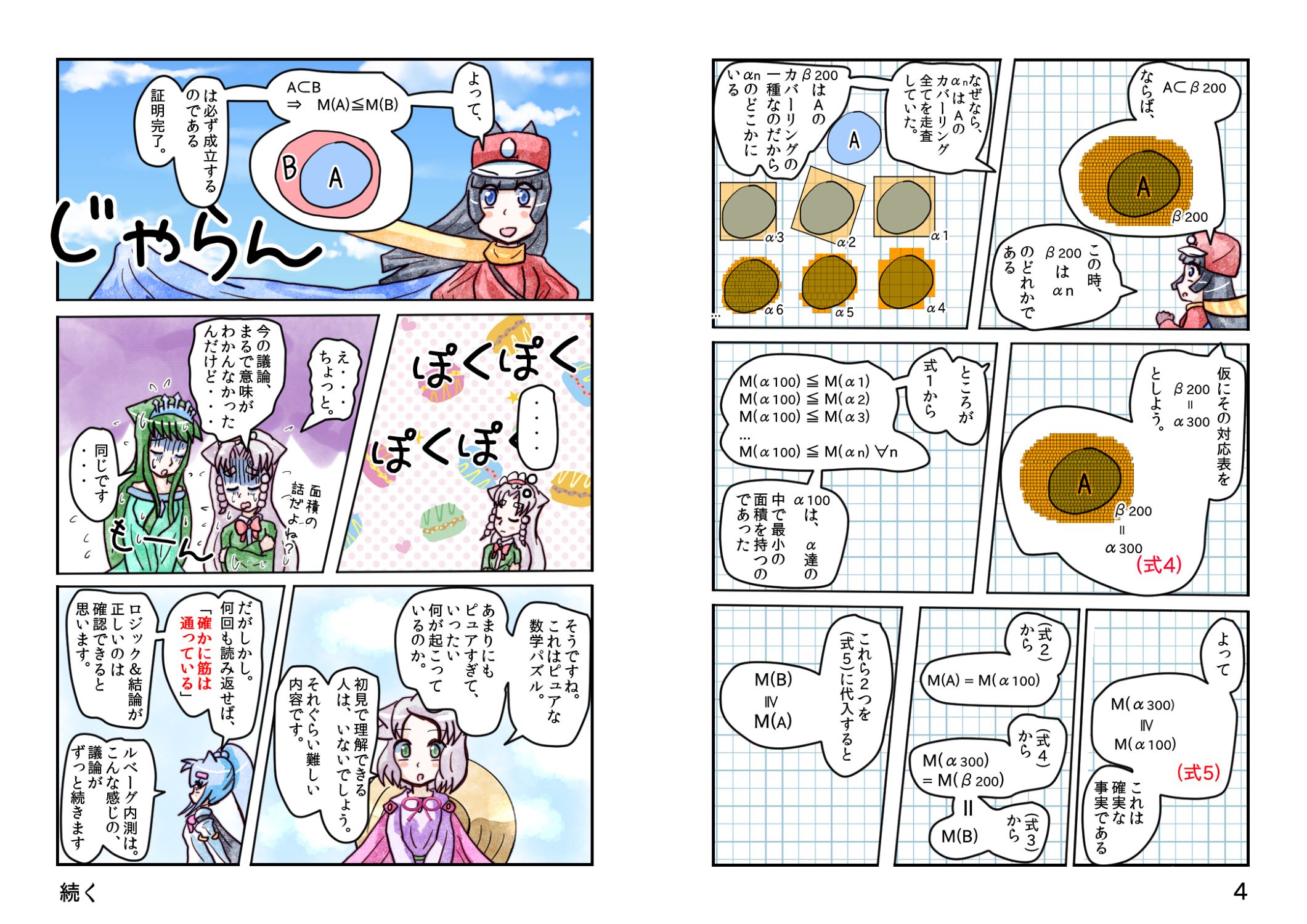 ルベーグ積分と 33 05