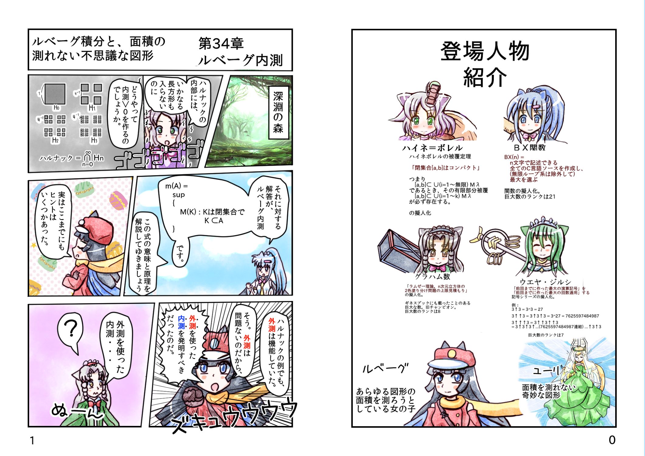 ルベーグ積分と 32 01