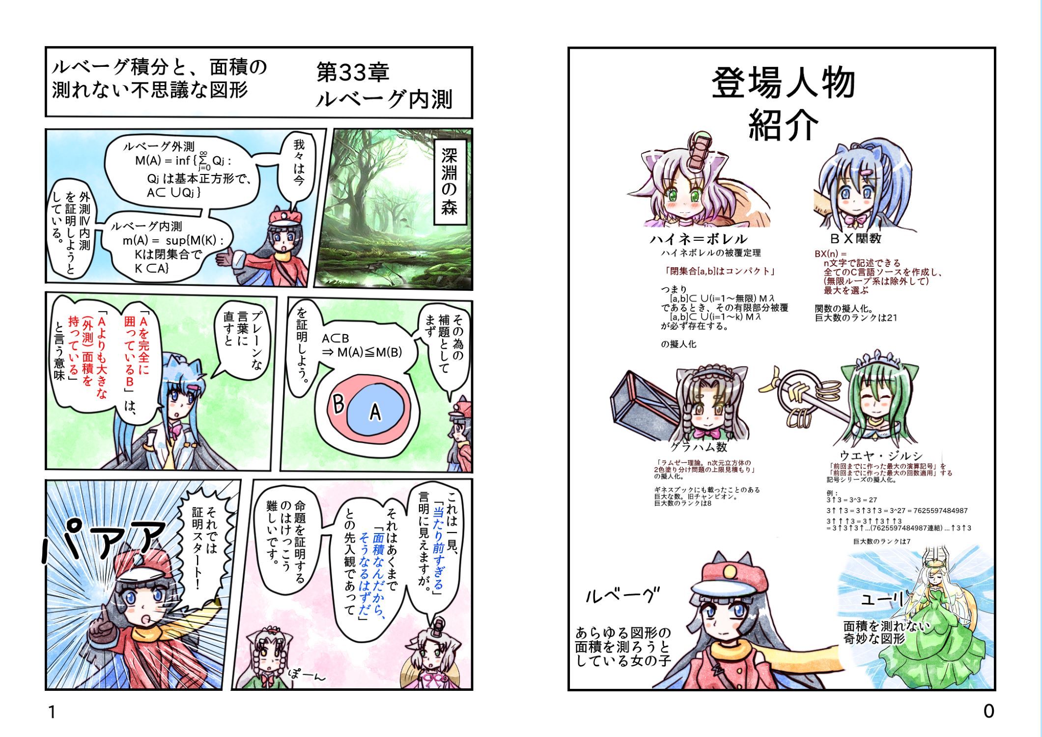 ルベーグ積分と 33 01