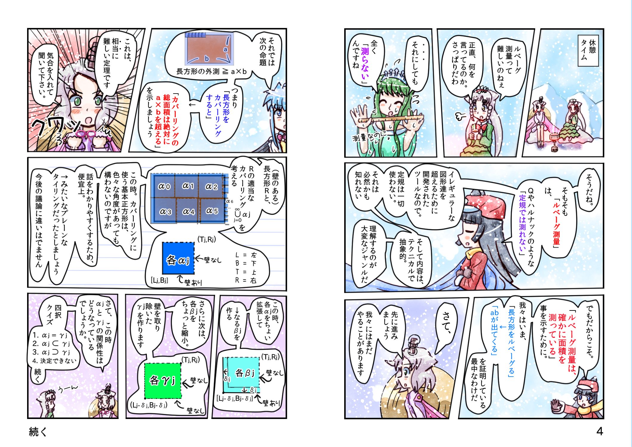 ルベーグ積分と 36 05