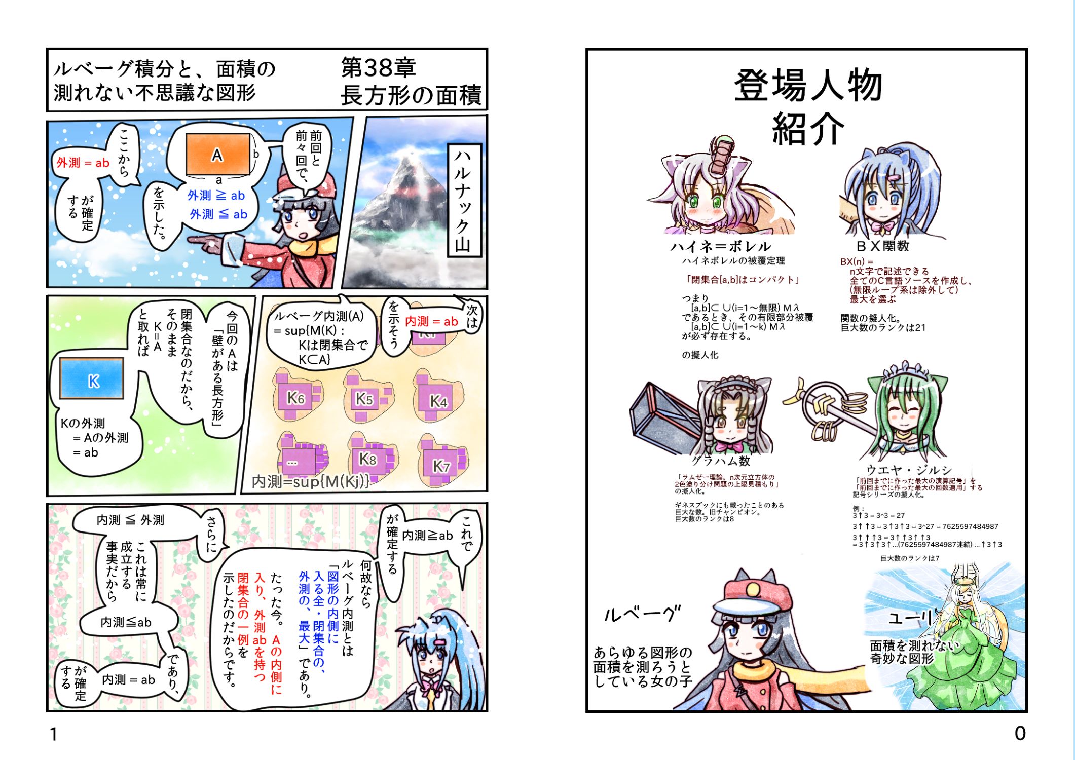 ルベーグ積分と 38 01