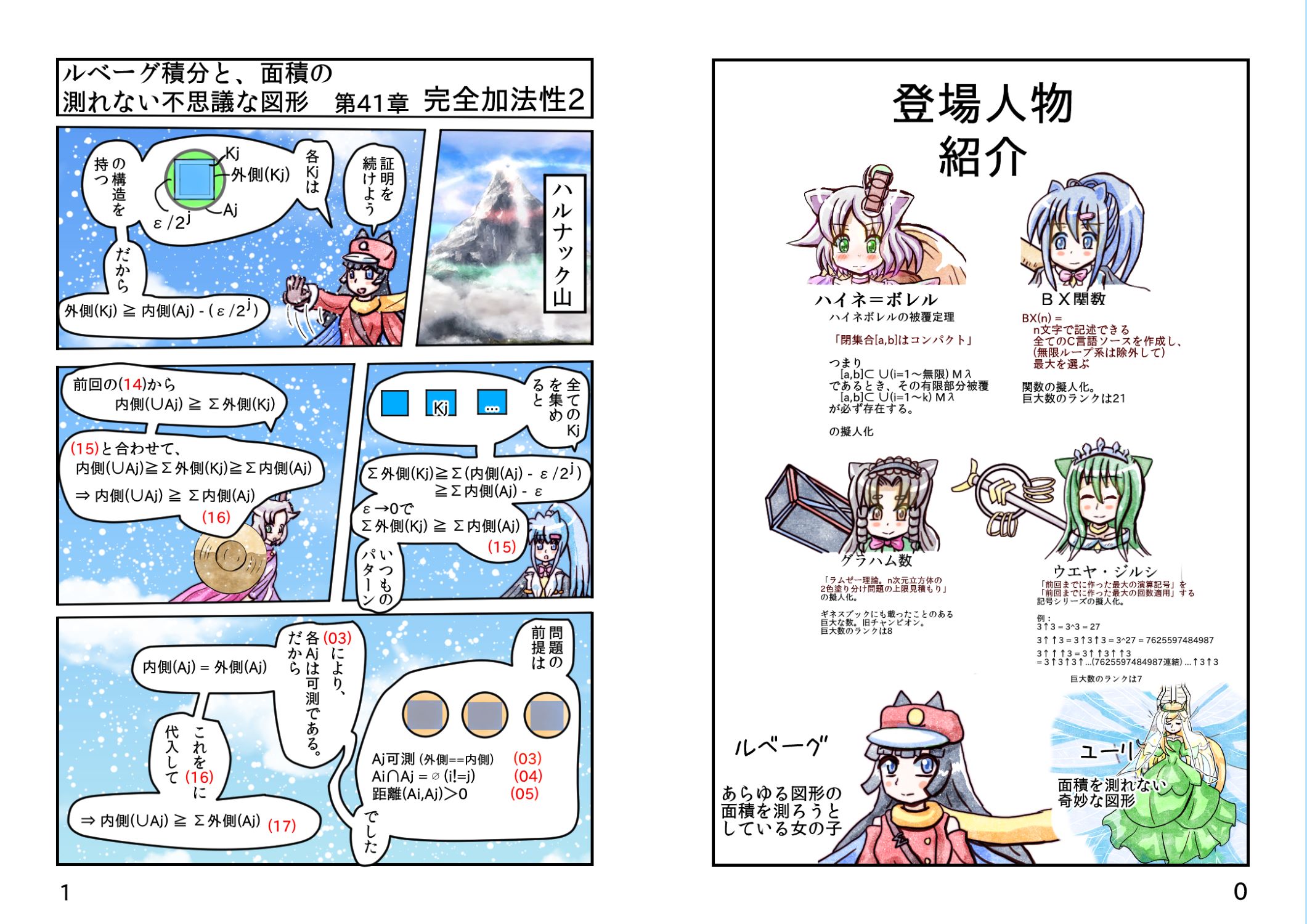 ルベーグ積分と 41 01