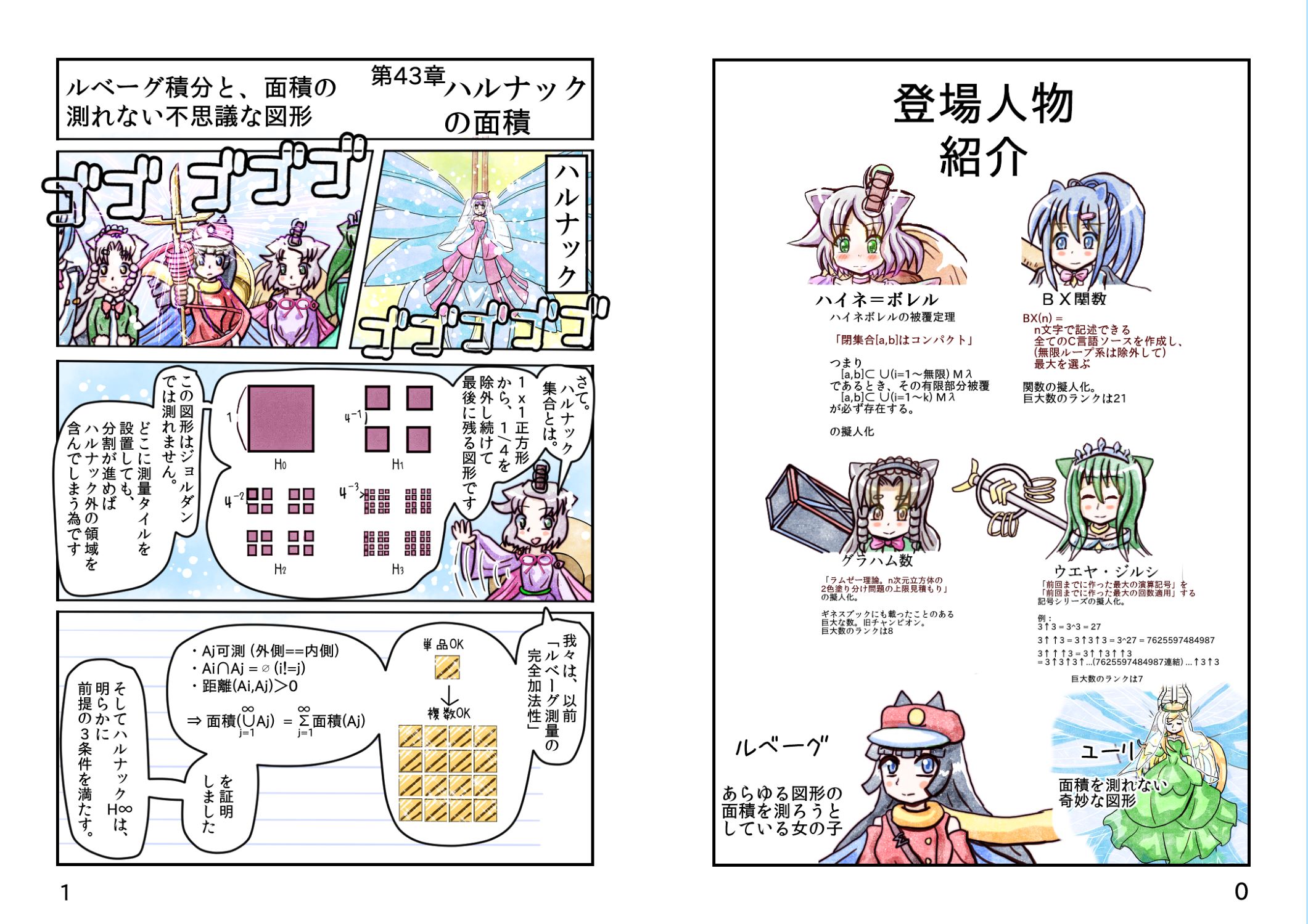 ルベーグ積分と 43 01