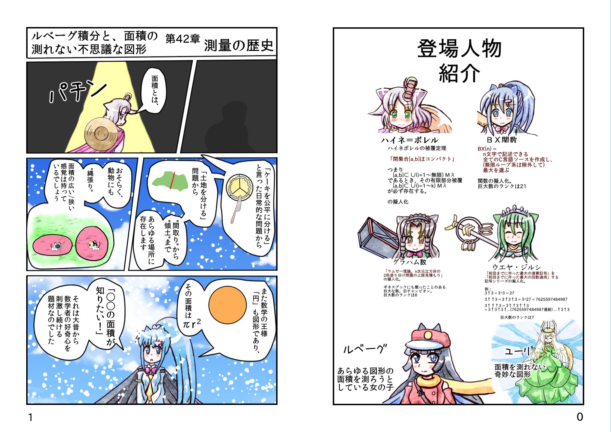 ルベーグ積分と 42 01