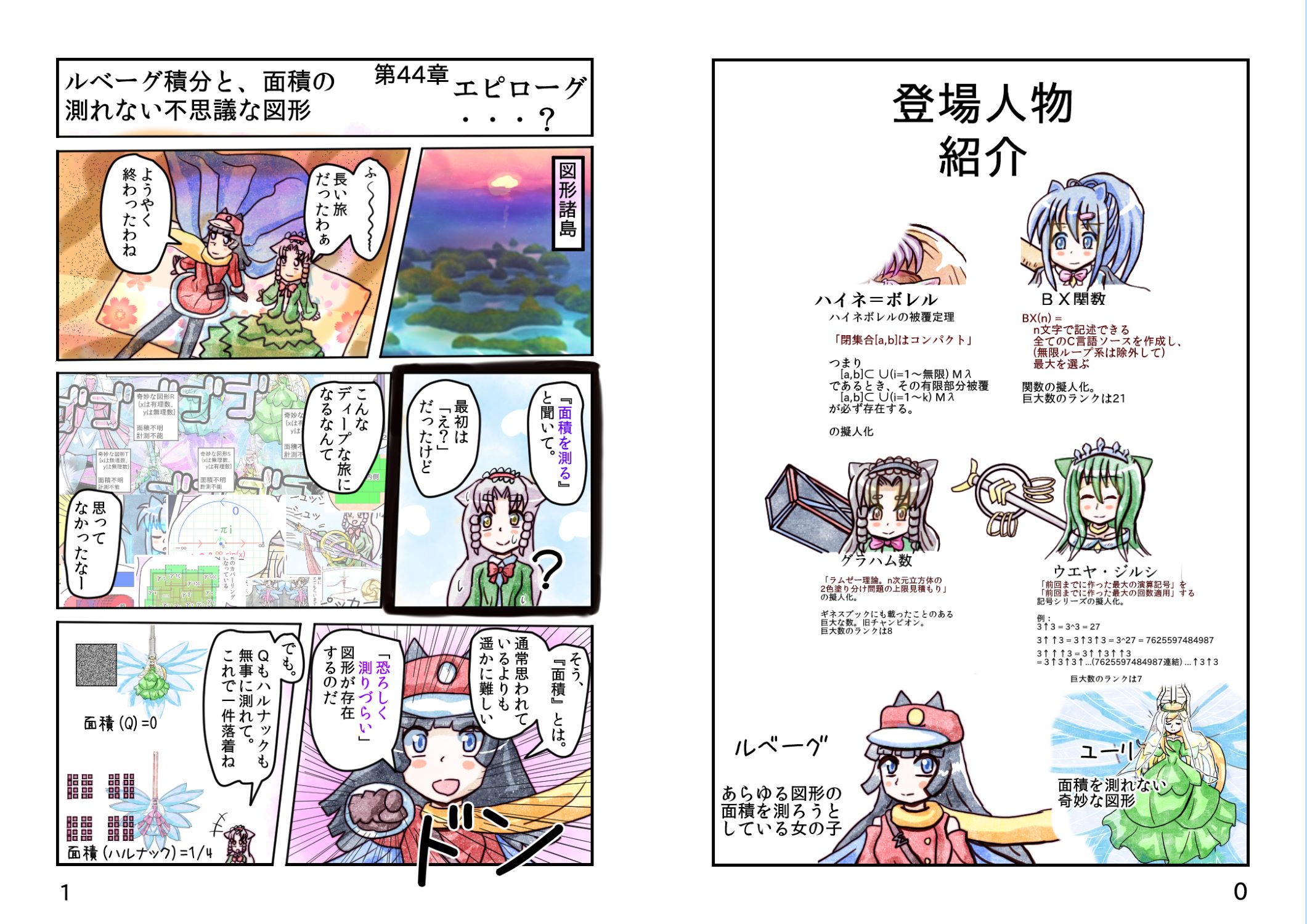 ルベーグ積分と 44 01